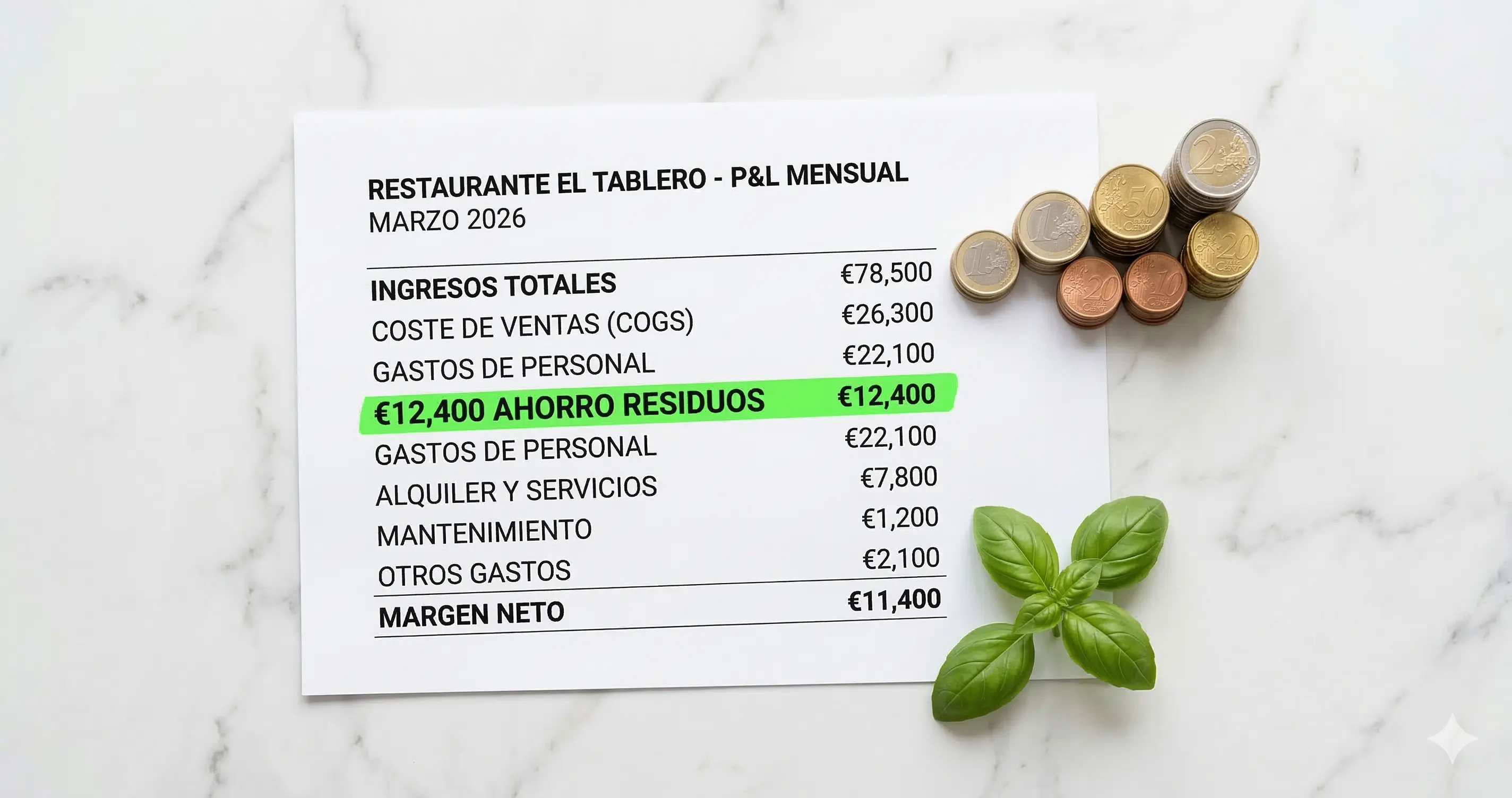 Grafico de barras mostrando ahorro economico por reduccion de desperdicio alimentario